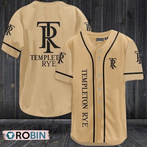 Brown Templeton Rye Baseball Jersey Shirt Style