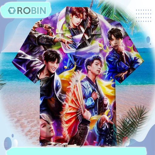 BTS Unisex Hawaiian Shirt