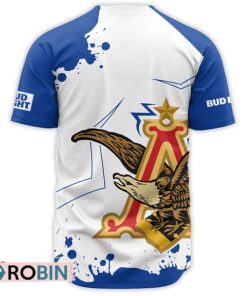 Bud Light Anheuser Eagle Logo Baseball Jersey Shirt Style Bud Light Anheuser Eagle Logo Baseball Jersey Shirt Style