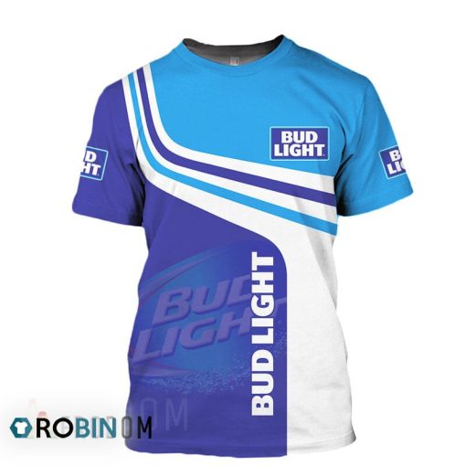 Bud Light Beer 3D All Over Printed T-Shirt