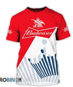 Budweiser 3D All Over Printed T-Shirt