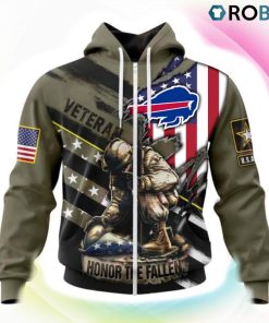 Buffalo Bills NFL Honor Veterans And Their Families 3D Hoodie, Bills Fan Shirt