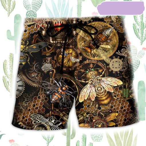 Bug Machine Style Lover Beach Short, Gift for Holiday Summer