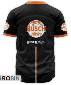 Busch Latte Black Label Logo Baseball Jersey Shirt Style Busch Latte Black Label Logo Baseball Jersey Shirt Style