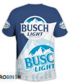 Busch Light 3D Printed T-Shirt Busch Light 3D Printed T-Shirt