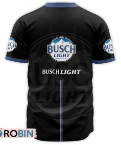 Busch Light Black Label Logo Baseball Jersey Shirt Style Busch Light Black Label Logo Baseball Jersey Shirt Style