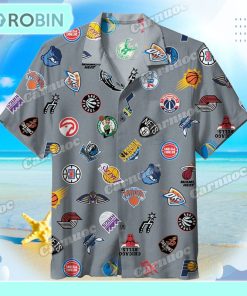 Can You Name All 30 NBA Teams Hawaiian Shirt