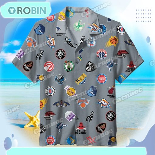 Can You Name All 30 NBA Teams Hawaiian Shirt