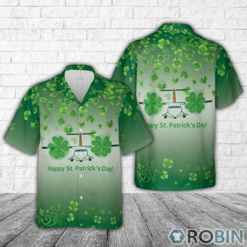 Canada Air North, Yukon’s Airline, St. Patrick’s Day Hawaiian Shirt