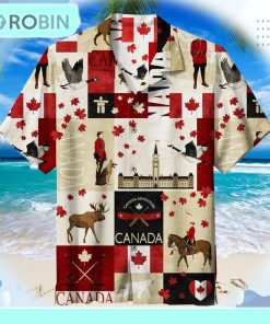 Canada Day Hawaiian Shirt
