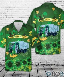 Capital Waste Services St Patrick’s Day Hawaiian Shirt