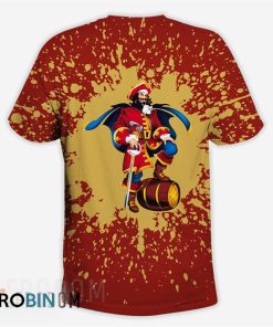 Captain Morgan 3D Printed T-Shirt Captain Morgan 3D Printed T-Shirt