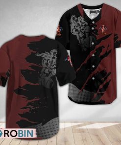 Captain Morgan Metal Crack Pattern Baseball Jersey Shirt Style Captain Morgan Metal Crack Pattern Baseball Jersey Shirt Style