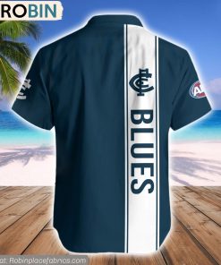 Carlton Blues Hawaiian Shirt AFL Teams