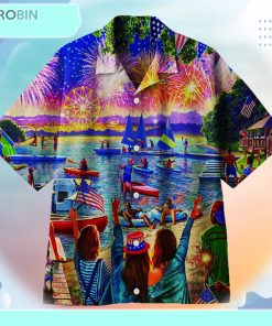Celebrate Independence Day By Visiting The Lake Universal Hawaiian Shirt Celebrate Independence Day By Visiting The Lake Universal Hawaiian Shirt