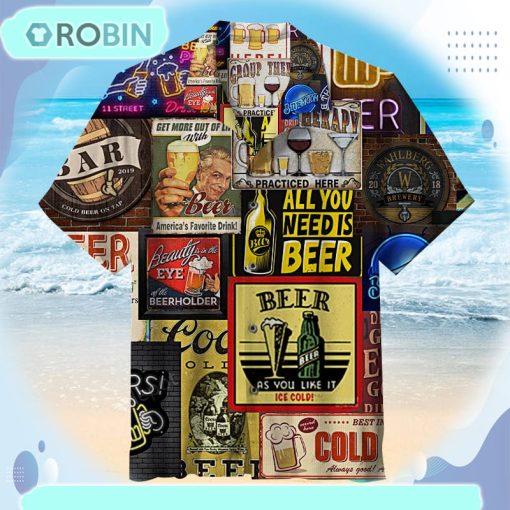 Cheers to Beer Universal Hawaiian Shirt