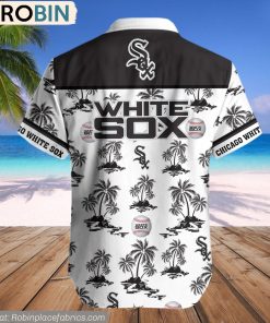 Chicago White Sox Palm Island Pattern MLB Hawaiian Shirt