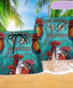 Chicken Whisperer Farm Green Beach Short, Gift for Holiday Summer