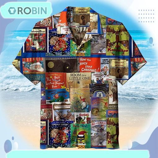 Christmas Book Collection Unisex Hawaiian Shirt
