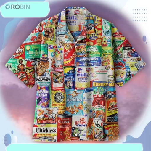 Classic Delicious Snacks Universal Hawaiian Shirt
