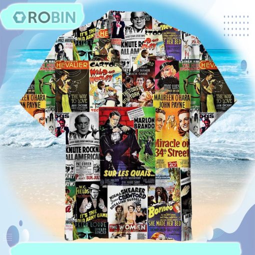 Classic Film Unisex Hawaiian Shirt HWS98