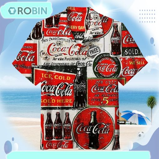 Coca Cola Unisex Hawaiian Shirt