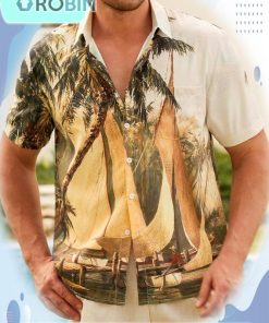 Coconut Tree Hawaiian Shirt