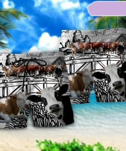 Cow Farm Funny Art Beach Short, Gift for Holiday Summer Cow Farm Funny Art Beach Short, Gift for Holiday Summer