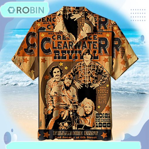 CREEDENCE CLEARWATER REVIVAL Universal Hawaiian Shirt