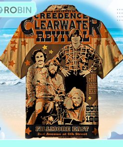 CREEDENCE CLEARWATER REVIVAL Universal Hawaiian Shirt