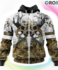 Dallas Cowboys Deer Hunting Camo Style 3D Hoodie, Dallas Cowboys Apparel