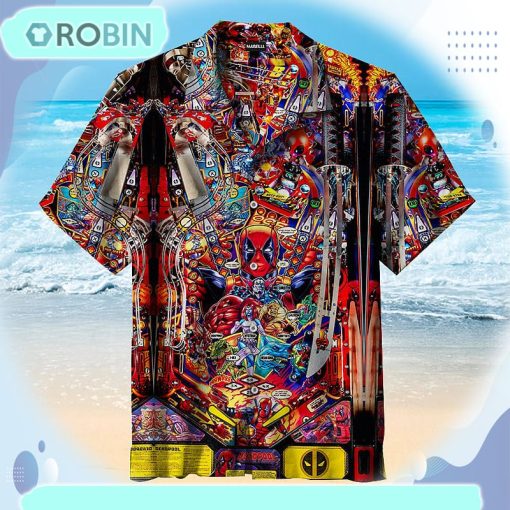 Deadpool Pinball Universal Hawaiian Shirt