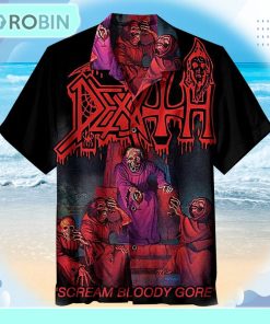 Death, Scream Bloody Gore Unisex Hawaiian Shirt