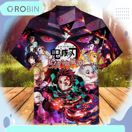 Demon Slayer Unisex Hawaiian Shirt