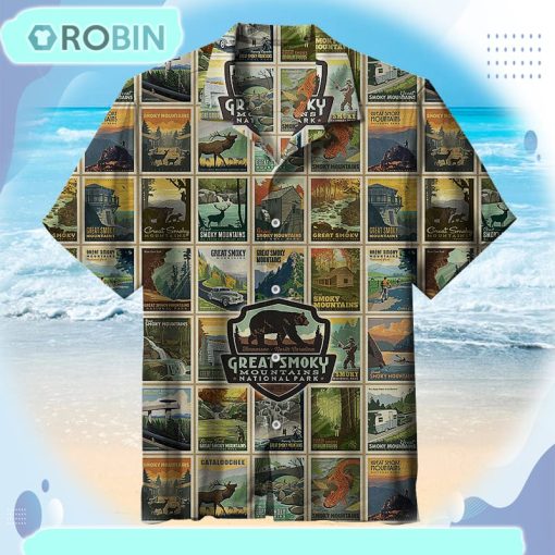 Destinations Great Smoky Mountains Universal Hawaiian Shirt