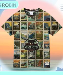 Destinations Great Smoky Mountains Universal Hawaiian Shirt