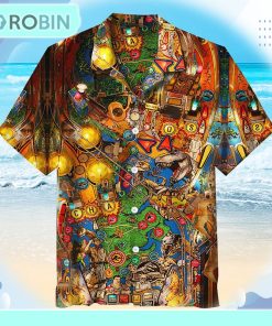 Dinosaur Park Pinball Universal Hawaiian Shirt