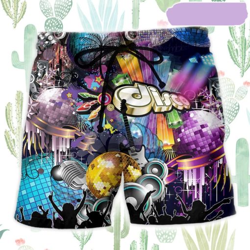 Disco Amazing Disco Party Beach Short, Gift for Holiday Summer