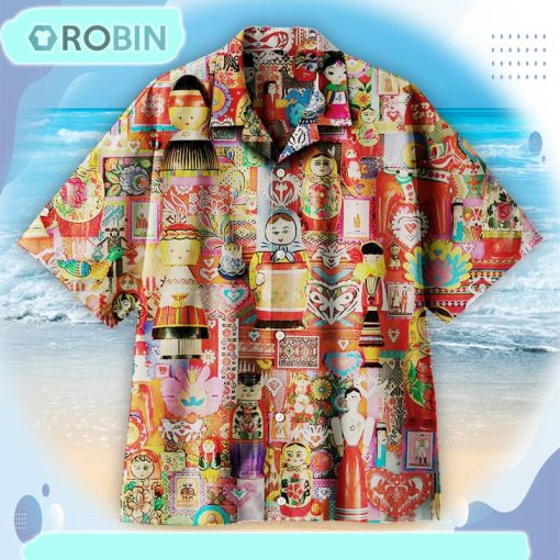 Dolls Around The World Universal Hawaiian Shirt