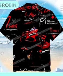 DUCATI 2021 MOTOGP SEASON STATS Unisex Hawaiian Shirt
