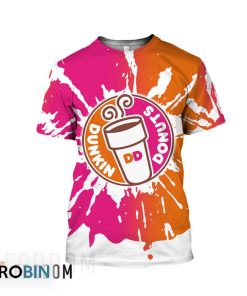 Dunkin Donuts 3D All Over Printed T-Shirt
