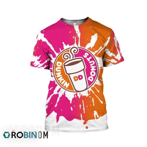 Dunkin Donuts 3D All Over Printed T-Shirt