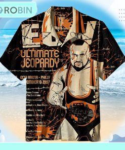 ECW Ultimate Jeopardy Universal Hawaiian Shirt ECW Ultimate Jeopardy Universal Hawaiian Shirt
