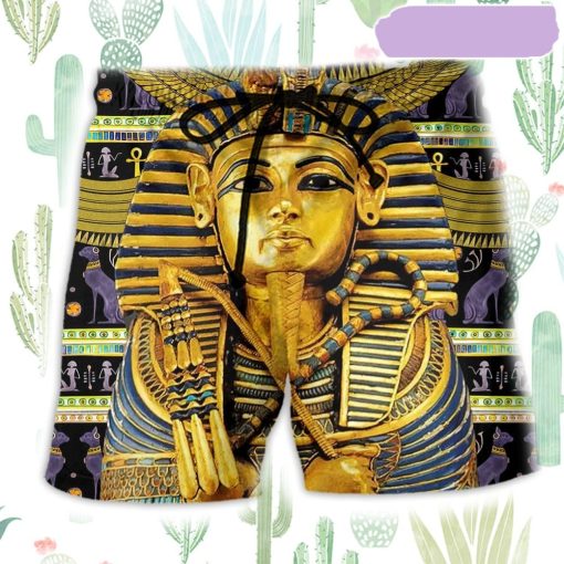 Egypt Egyptian God Bless Beach Short, Gift for Holiday Summer