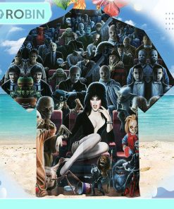 Elvira Mistress of the Dark Unisex Hawaiian Shirt