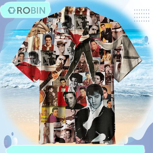 Elvis Presley Collage Universal Hawaiian Shirt