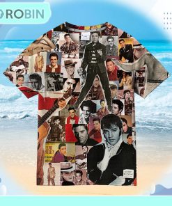 Elvis Presley Collage Universal Hawaiian Shirt