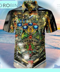 Embryon Pinball Machine Unisex Hawaiian Shirt