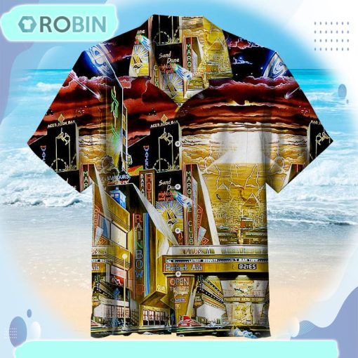 Empty City Unisex Hawaiian Shirt