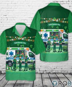 EMS Saint Patrick’s Day Hawaiian Shirt